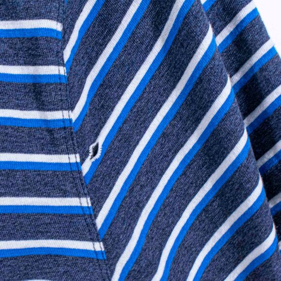 Barbour Striped Spell Out T-Shirt Surf Skate Medium Preppy Y2K Streetwear - Picture 8 of 9